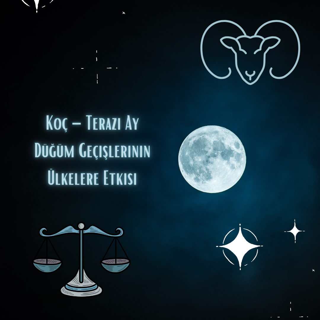 Koç – Terazi Ay Düğüm Geçişlerinin Ülkelere Etkisi 