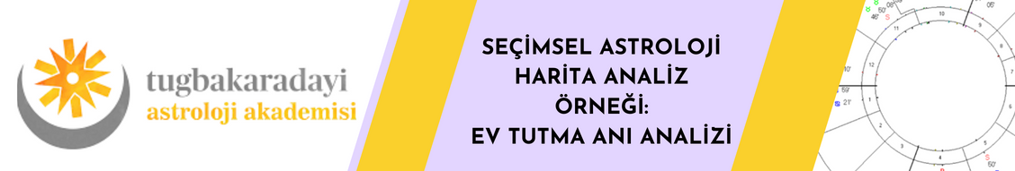 Bir Seçimsel Astroloji Harita Analiz Örneği: Ev Tutma Anı Harita İncelemesi